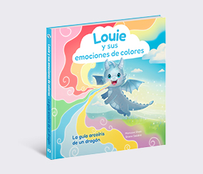 Louie y sus emociones de colores:  La guía arcoíris de un dragón