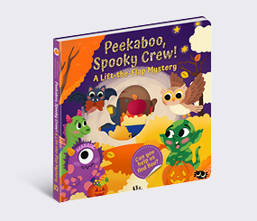 Peekaboo, Spooky Crew! A Lift-the-Flap Mystery