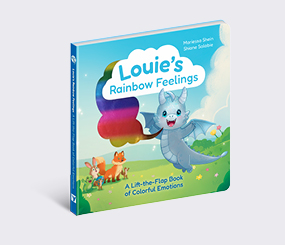 Louie's Rainbow Feelings: A Lift-the-Flap Book of Colorful Emotions